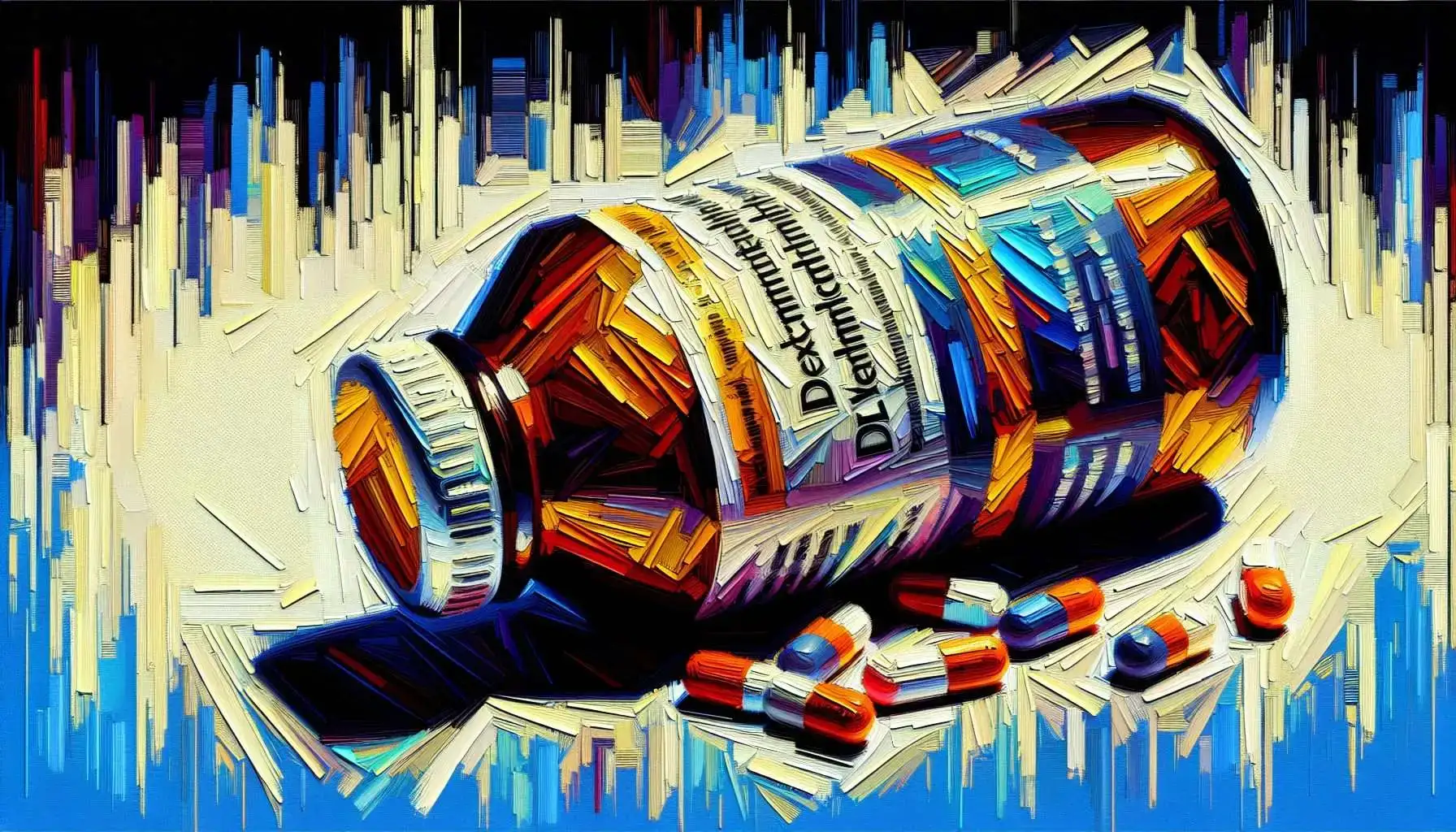 DXM 6 - Dextromethorphan bottle dxm