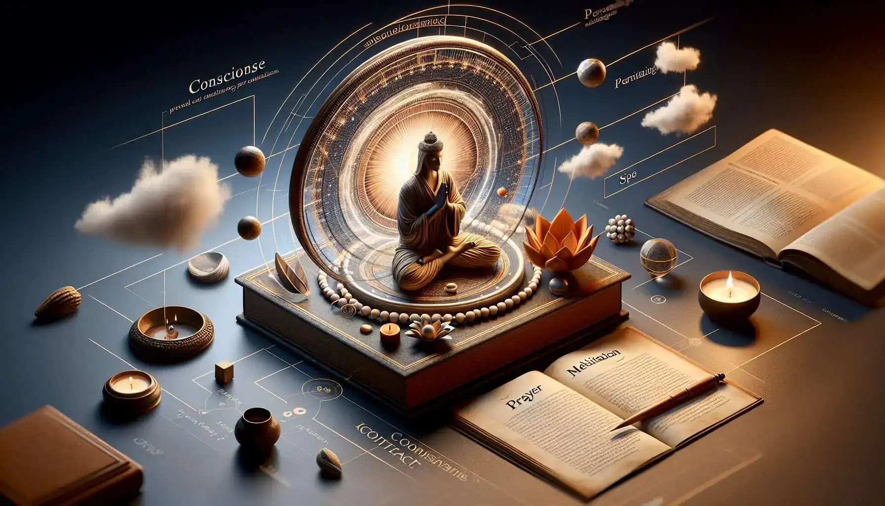 11. Sought through prayer and meditation to improve our conscious contact with God as we understood Him, praying only for knowledge of His will for us and the power to carry that out.